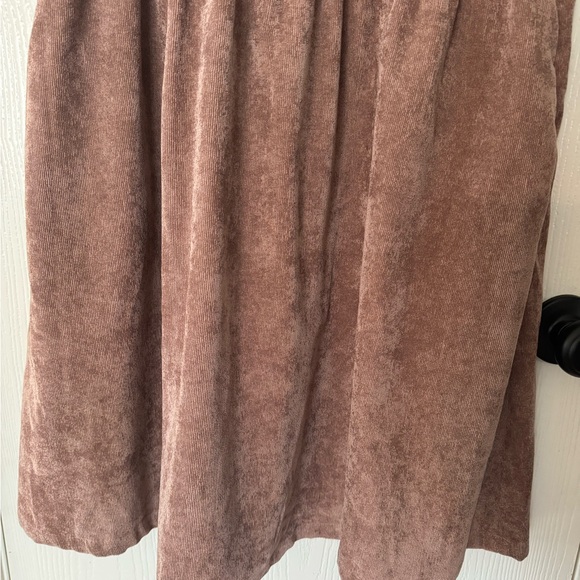 Listicle Mauve Corduroy Dress - Picture 3 of 6
